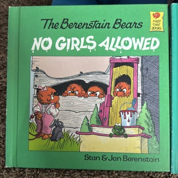 Vintage The Berenstain Bears Plush Stuffed And Books Bundle Papa Brother - Picture 3 of 10